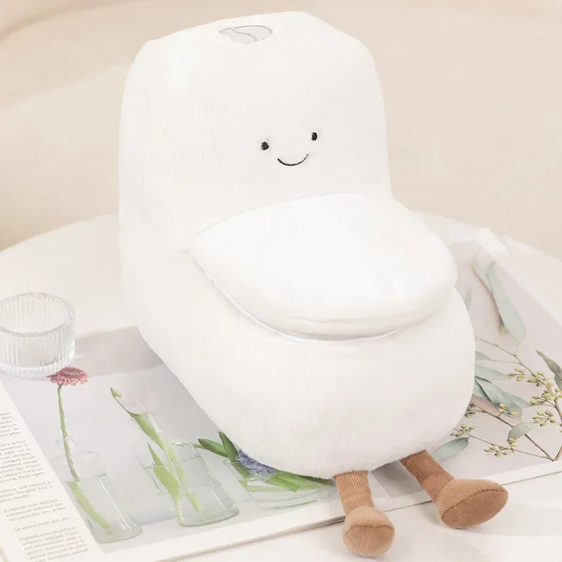 Adorably Anime Toilet Utensils Plush Toys Adorably Roll Paper Stuffed Dolls Unisex Bathroom Series Toys Kawaii Room Decor Gifts