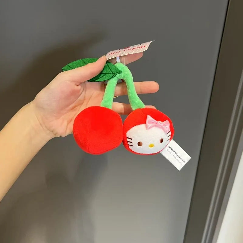Meet the Whimsical Cartoon Hello Kitty Bag Charms: Your Pocket-Sized Party Crew!