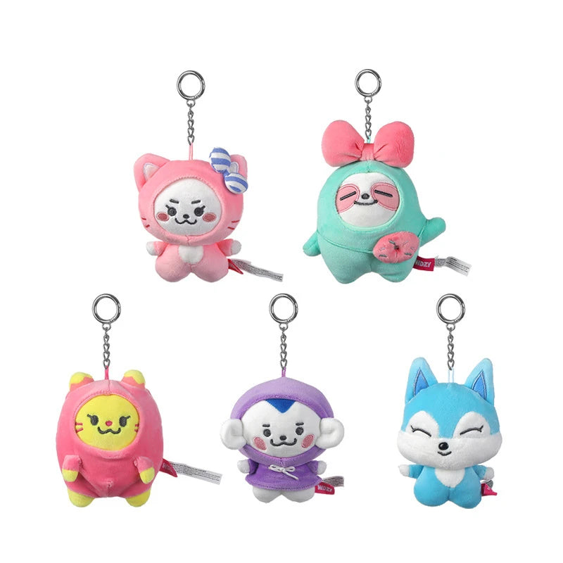 ITZY WDZY Plush Doll 20cm Kawaii Korean KPOP Itzy Plush Toy Yuna Lia Yeji RyuJin ChaerYeong Dolls Fans Children Gift