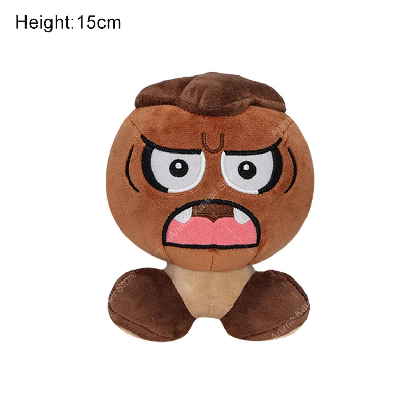 60 Styles Mario Plush Toys Yellow Fire Flower Star Shy Guy Boo Koopa Troopa Waluigi Goomba Toad Nabbit Diddy Kong Stuffed Plush