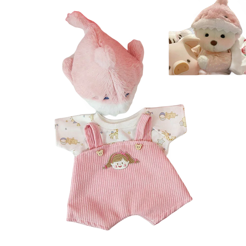 30cm Handmade Teddy Tale Bear Plush Toy Change Dress Baby Crawling Cloth Girl Hug Cuddly Plushie Doll for Girlfriend Gift