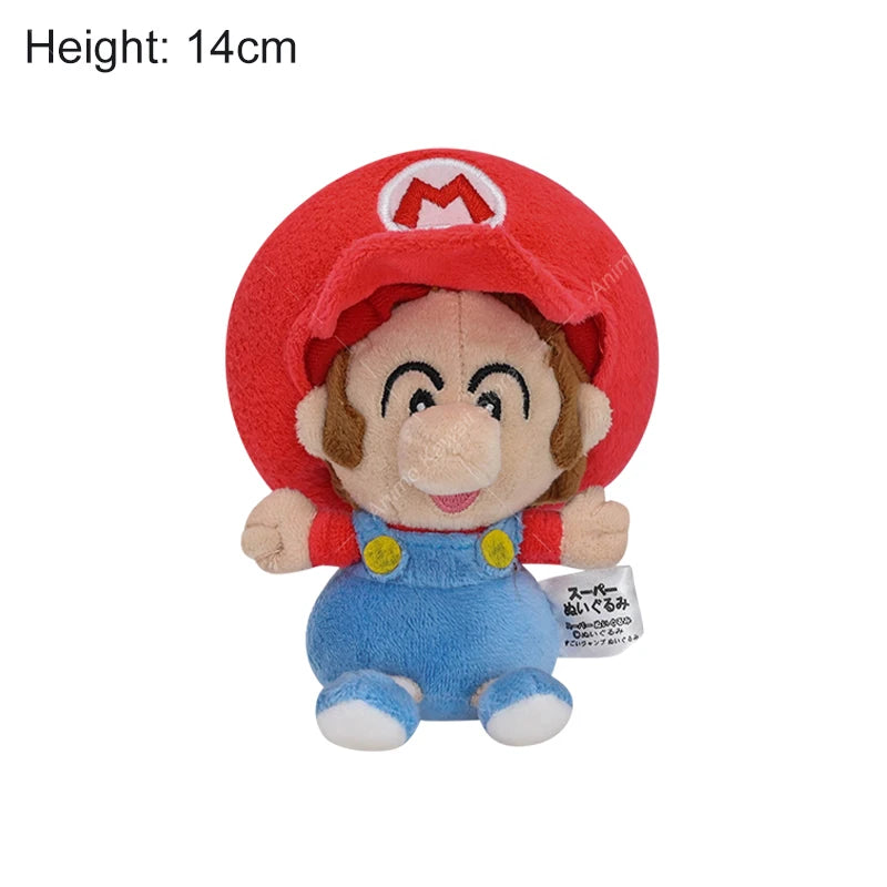 60 Styles Mario Plush Toys Yellow Fire Flower Star Shy Guy Boo Koopa Troopa Waluigi Goomba Toad Nabbit Diddy Kong Stuffed Plush