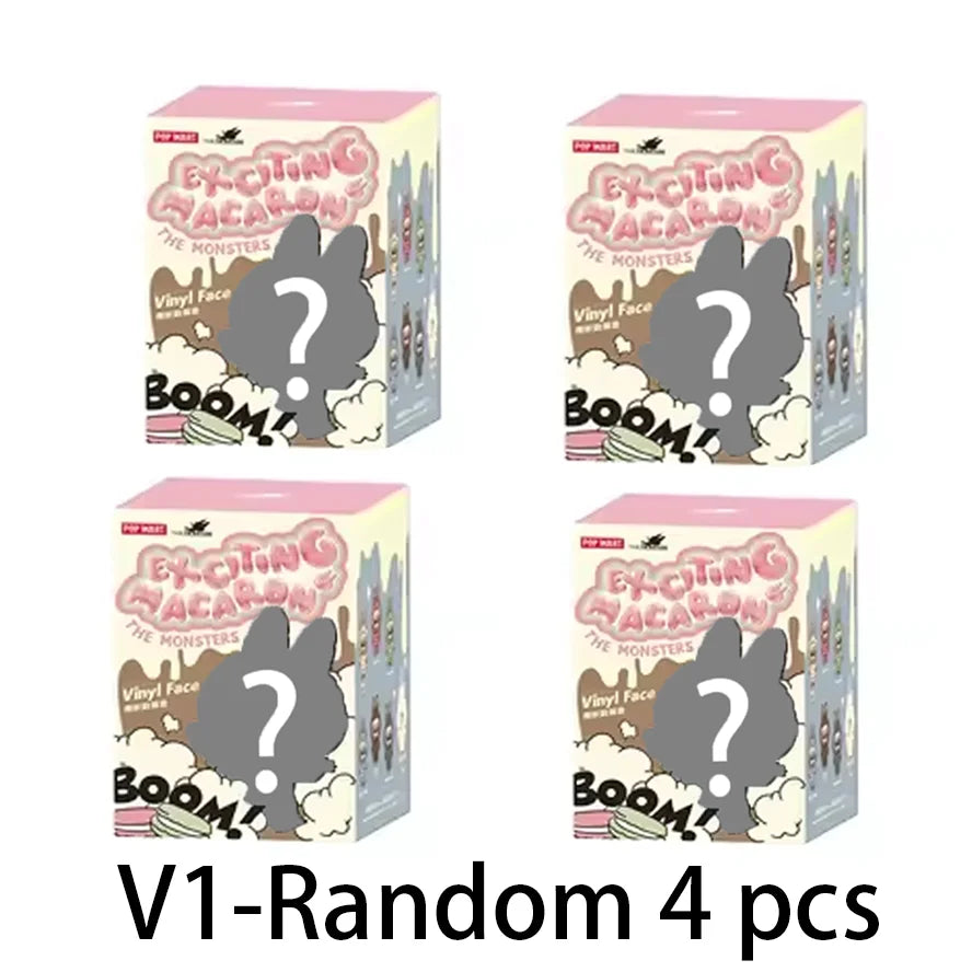 Blind Boxes Sweet Character For Labubu Monster Series Clothes Mystery Kids Charming Toy Fluffy Adorable Huggable Present Lovable