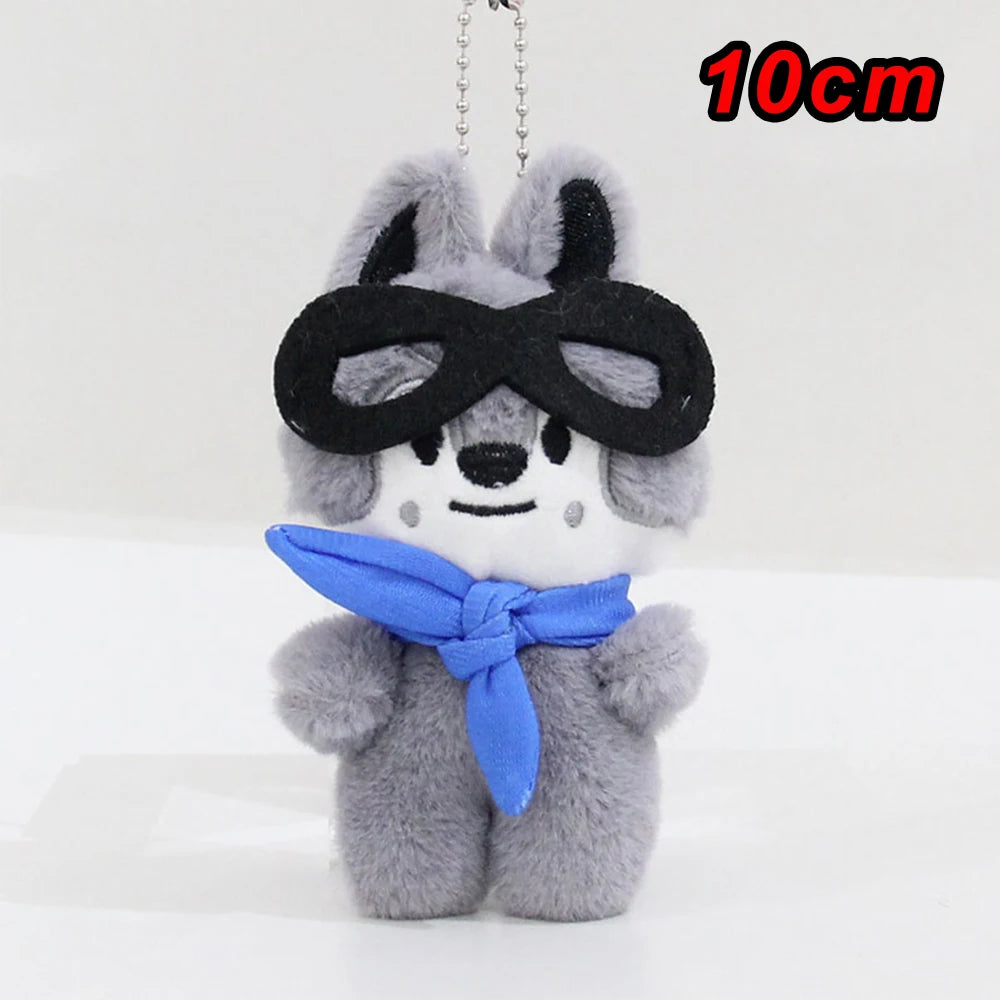 70style 10/20cm Skzoo Plush Toy Kawaii Skzoo Stray Wolf Plush Cartoon Stuffed Animal Doll Kawaii Companion Toys Children Gift