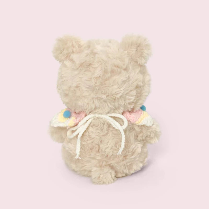 20cm Birthday bear Toys Studio Bear Plush Soothing Toy Stuffed Toys Room Decoration Birthday Gift for Kids