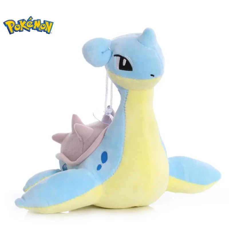 20cm Pokemon Lapras Plush Toys Cute Lapras Pendant Soft Stuffed Cartoon Animals Cute Toys Doll Gifts for Kids Childrens