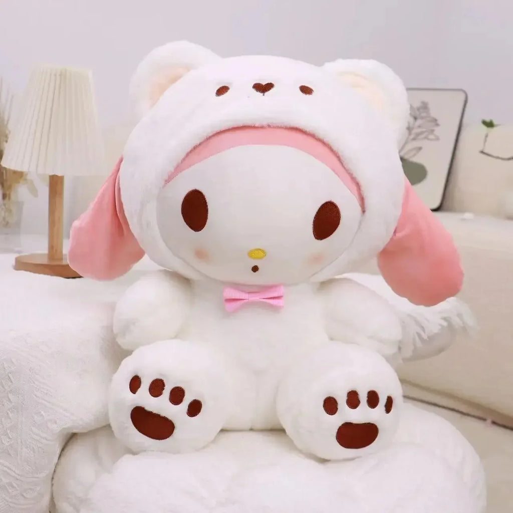 “22 - 25cm Bear - Themed Plush Dolls Set - Cute Transformed Animal Stuffed Toys, Soft Cuddly Companions for Kids &amp; Plush Lovers”