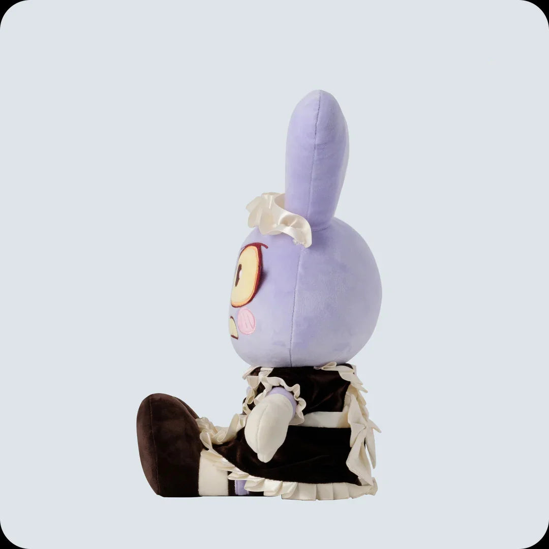 2025 New 9.84inch Maid Jax Plush Dolls Cotton Rabbit Doll Soft Doll Cute Room Decoration Toys Kids Birthday Christmas Gifts 25cm