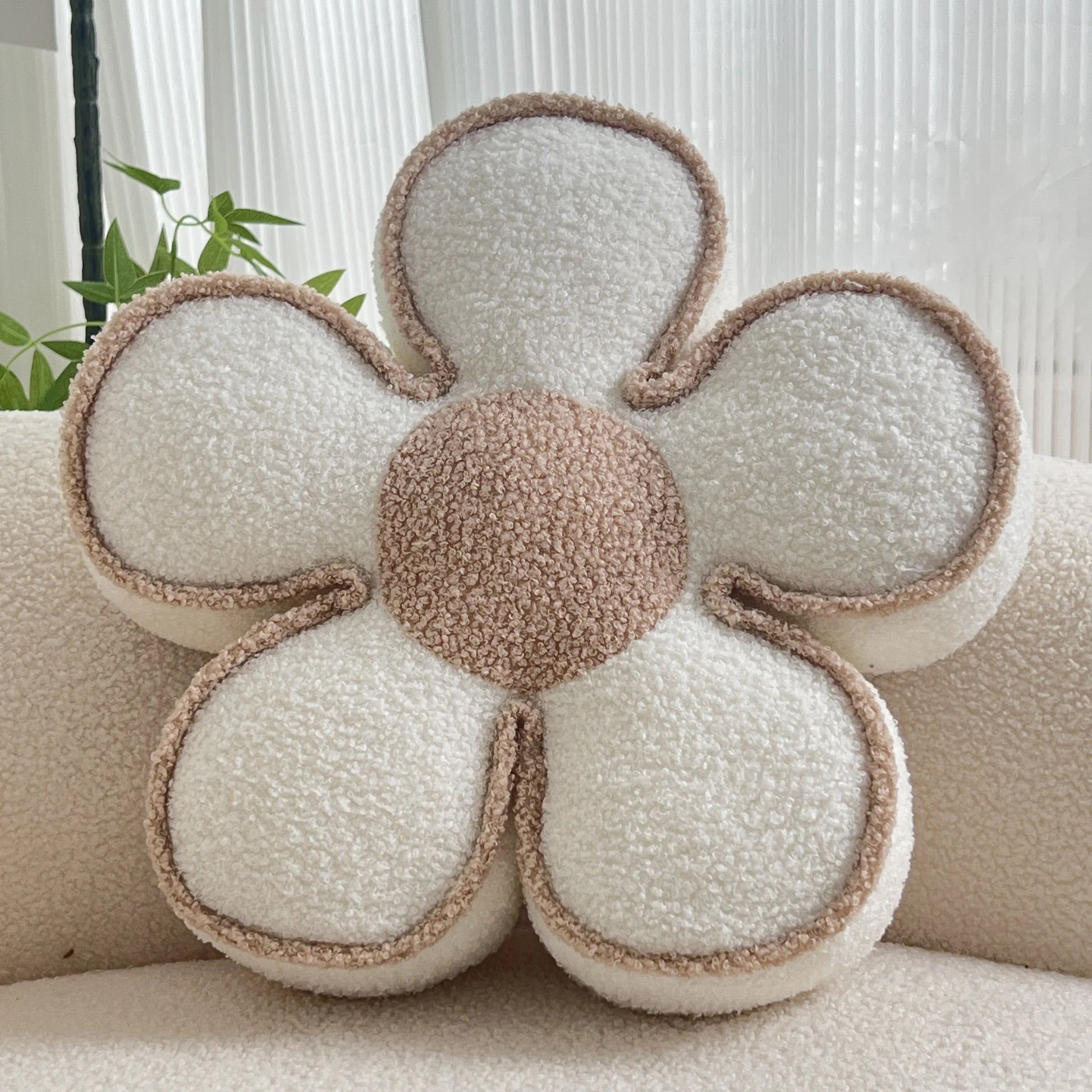 Flower Pillow Sofa Living Room Cushion Sunflower Bay Window Decoration Petal Luxury Bed Headrest Pillow Backrest Pad PP Cotton