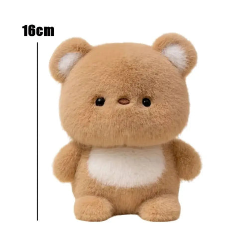 "Cute Animal Plush Toy Set (9 Pcs) - Soft Stuffed Panda/Fox/Pig/Elephant/Bear for Kids, Cuddly Gift for Bedroom Decor & Stress Relief"