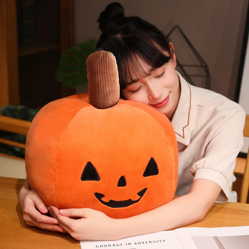 High Quality Cartoon New Halloween Pumpkin Plush Doll Pillow Mummy Pumpkin Plush Toy Holiday Decoration Gift For Boys And Girls