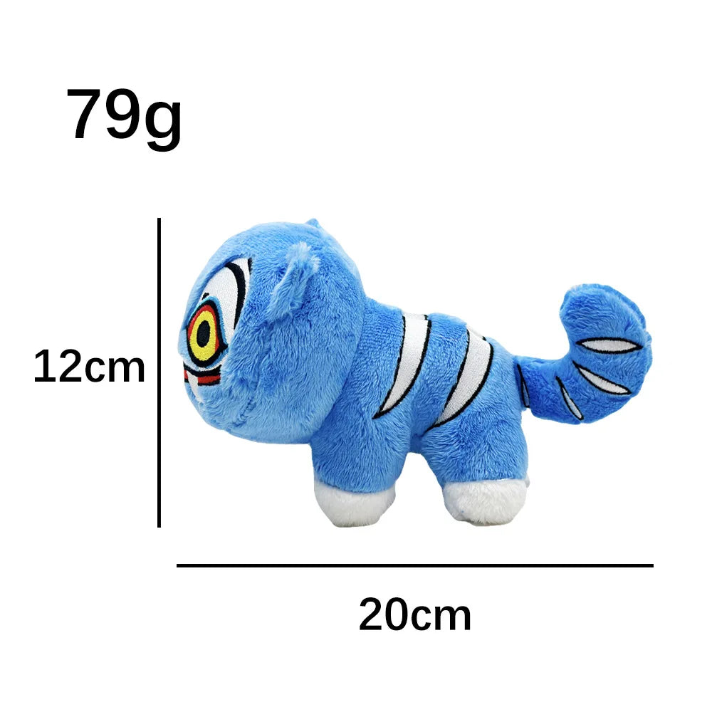 Derpy Tiger Plush Toys Kpop Demon Hunters Plushies Stuffed Doll Soft Cuddly Gifts for Kids Child Birthday Christmas