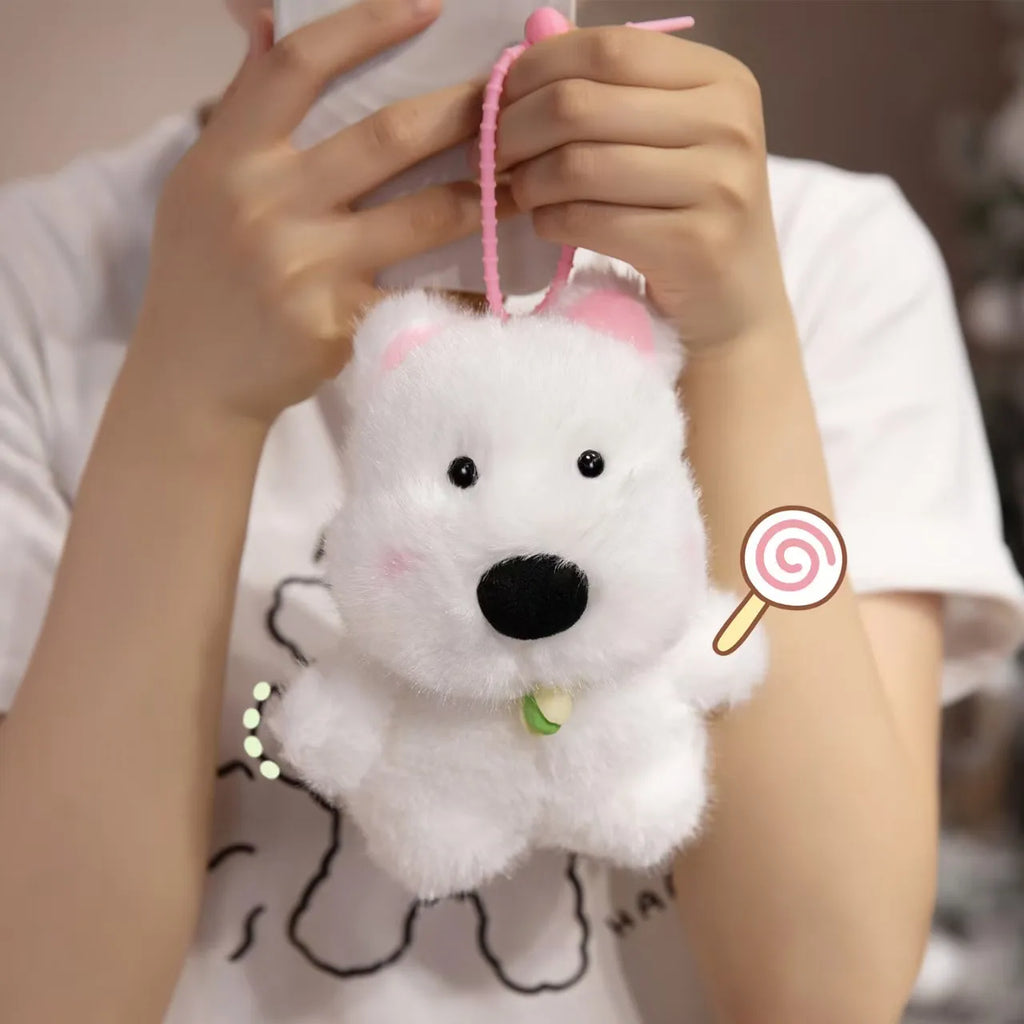 15cm Cute pillow penguin ybara rabbit duck panda fox cat Stitch plush toys keychain for children women girl gift