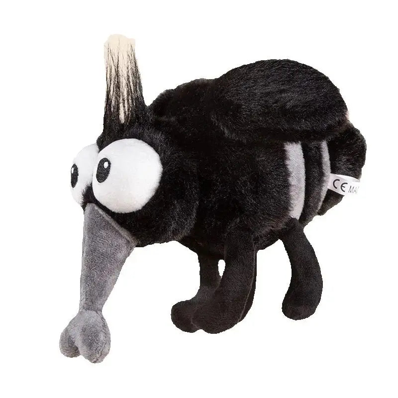 25cm Summer Fun Creative Mosquito Plush Toy 13cm Prank Mosquito Pendant Keychain Party Decor Room Decor Kid Birthday Gift