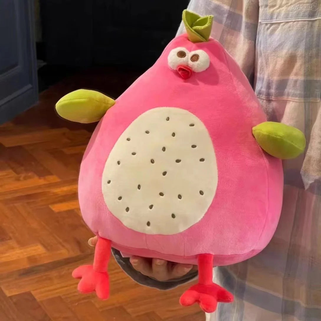 New Chicken&Leg Chicken Soft Gingerbread Chicken Dolls Decor Cartoon Simulation Fruit Animals Stuffed Toy Pillow Birthday Gifts