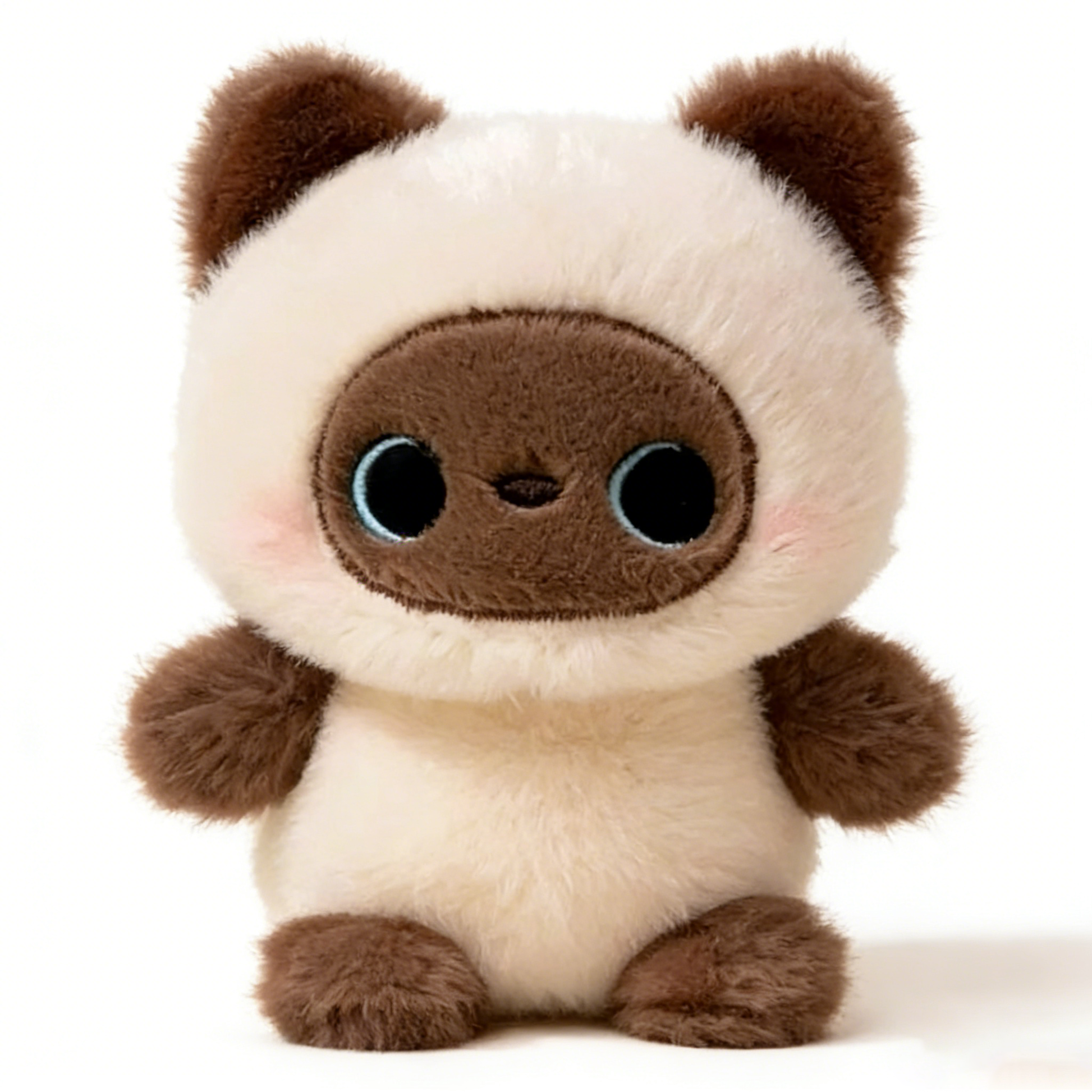 "Cute Animal Plush Toy Set (9 Pcs) - Soft Stuffed Panda/Fox/Pig/Elephant/Bear for Kids, Cuddly Gift for Bedroom Decor & Stress Relief"