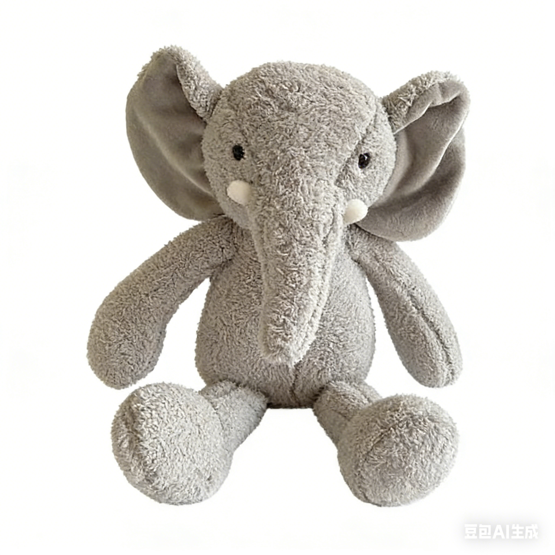 Cute Plush Toy Set (Duck/Elephant/Frog/Panda) - Soft Fluffy Stuffed Animals for Kids Bedroom Decor, Birthday Gifts for Girls Boys